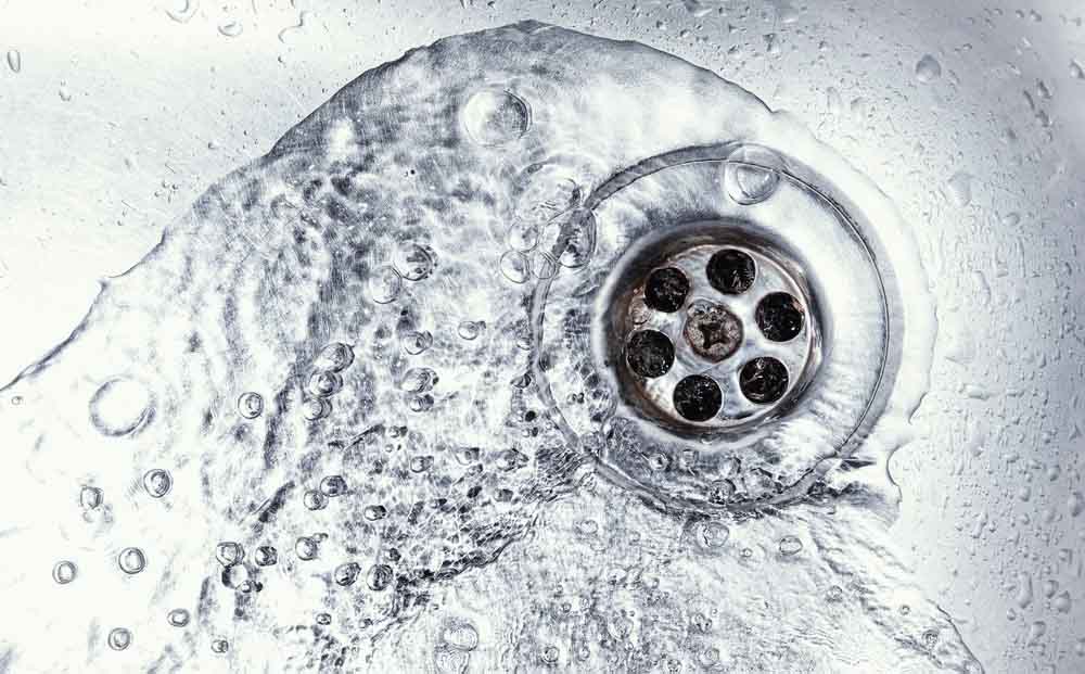 water draining from a clean drain Woodstock, GA