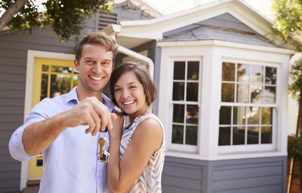 couple buys a house in Woodstock, GA