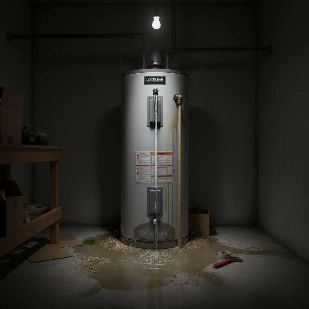 Leaky water heater